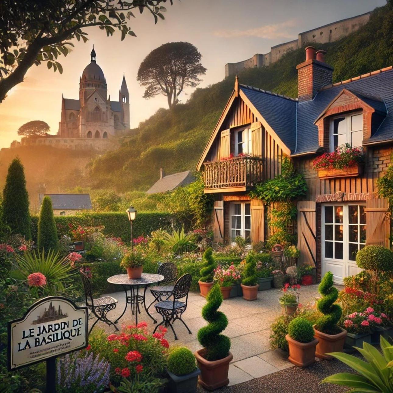 Au Jardin De La Basilique Leilighet Boulogne-sur-Mer Eksteriør bilde